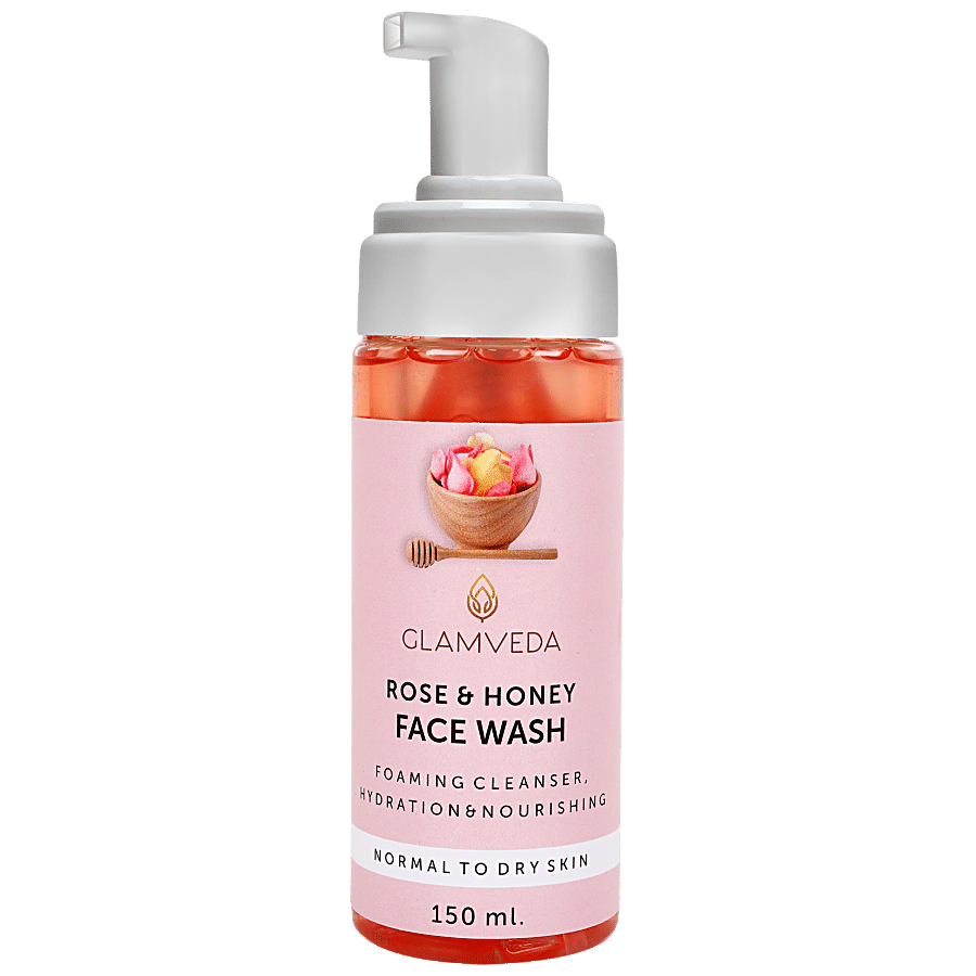 Glamveda Rose & Honey Hydrating Face Wash