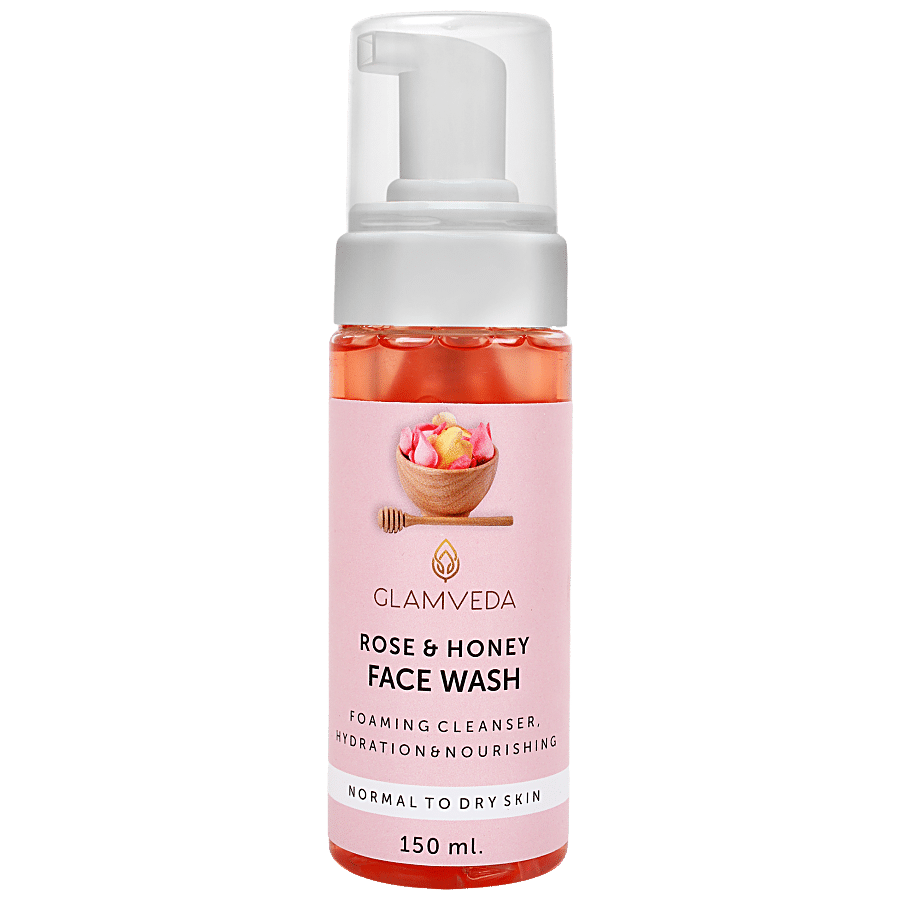 Glamveda Rose & Honey Hydrating Face Wash