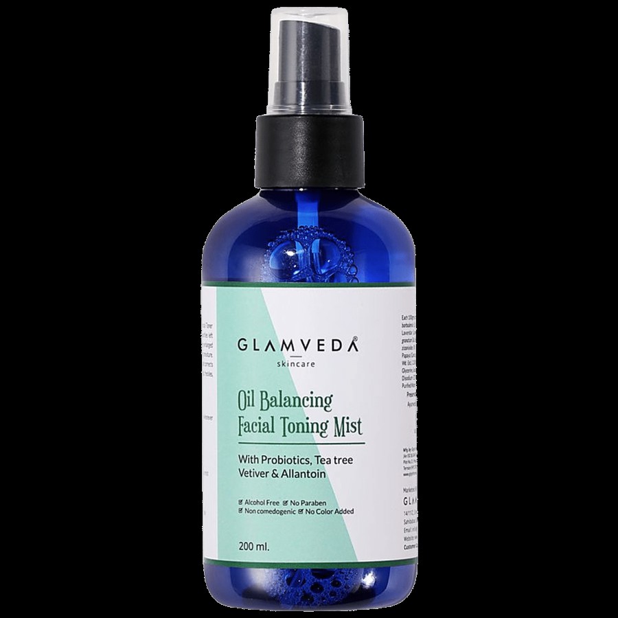 Glamveda Oil Balancing Facial Toning Mist - Tea Tree