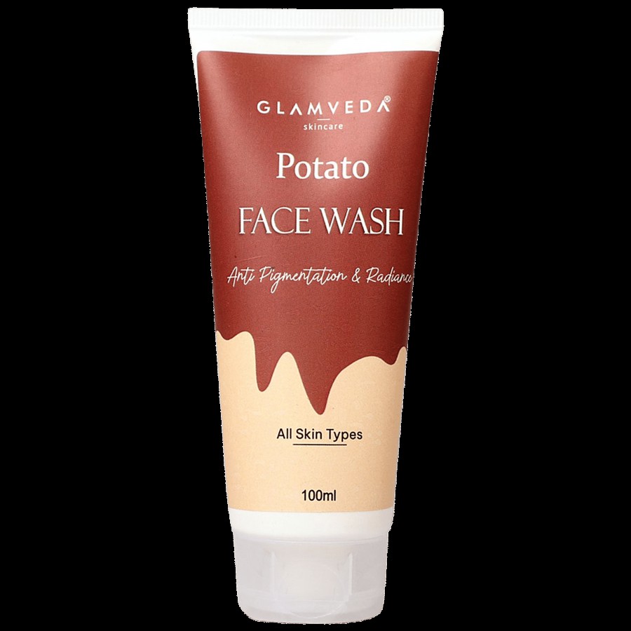 Glamveda Potato Face Wash - Anti Pigmentation & Boosts Radiance