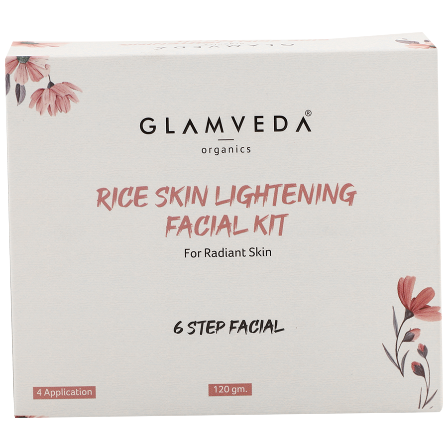 Glamveda Rice Water Lightening Facial Kit