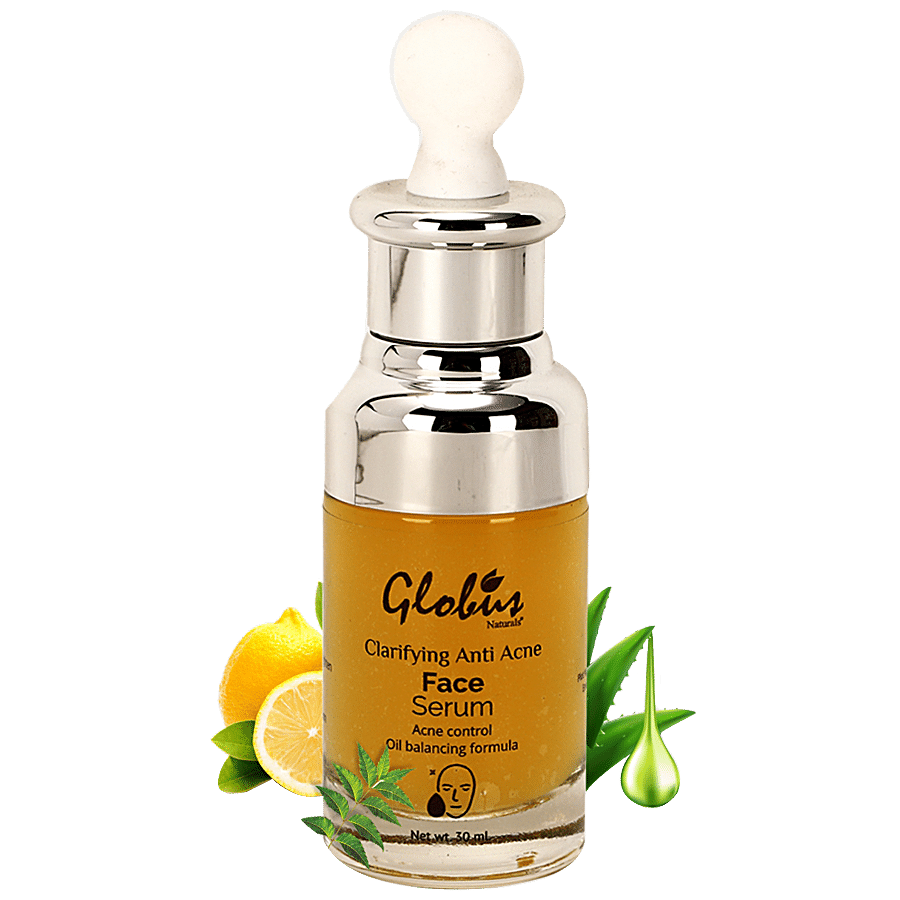 Globus Naturals Clarifying Anti Acne Face Serum