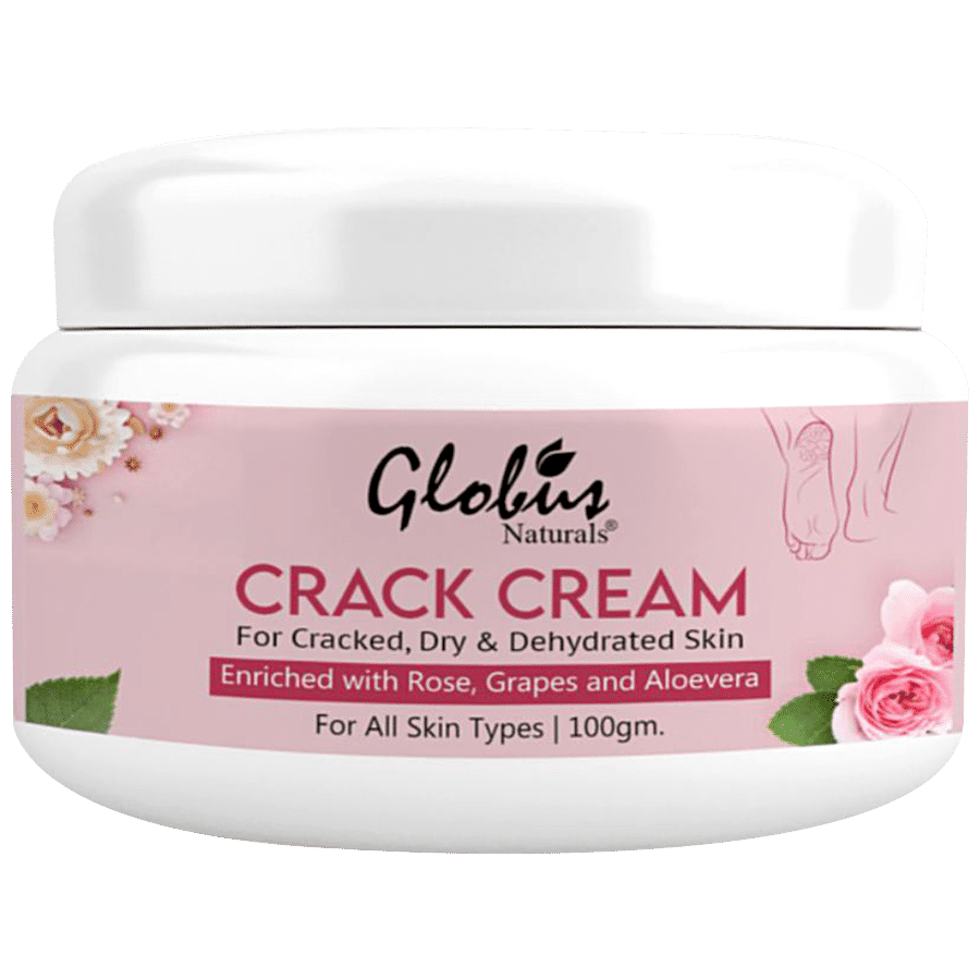 Globus Naturals Crack Cream - With Rose