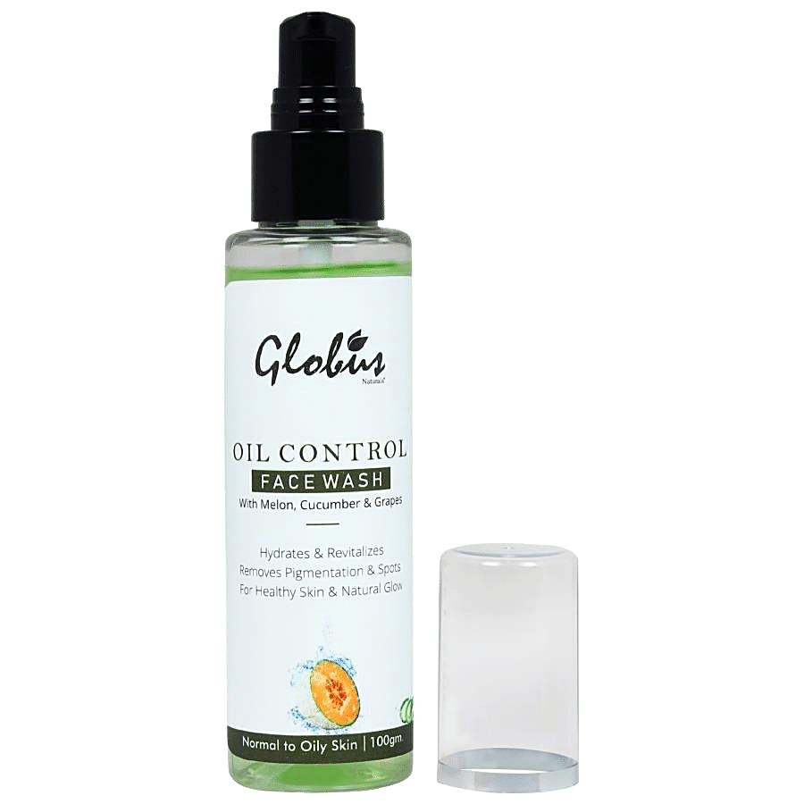 Globus Naturals Oil Control Face Wash - with Melon