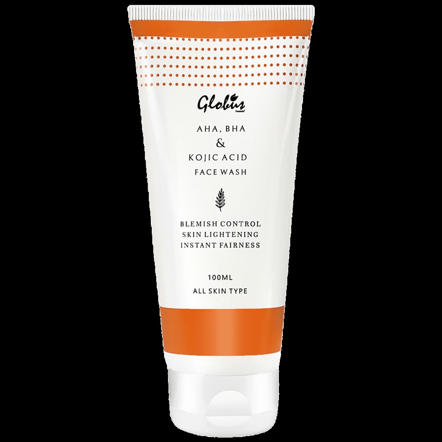 Globus Naturals Fairness Face Wash With Aha