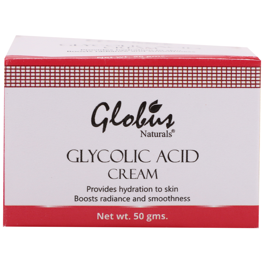 Globus Naturals Pimple Clear Glycolic Acid Brightening Cream - Enriched With Niacinamide