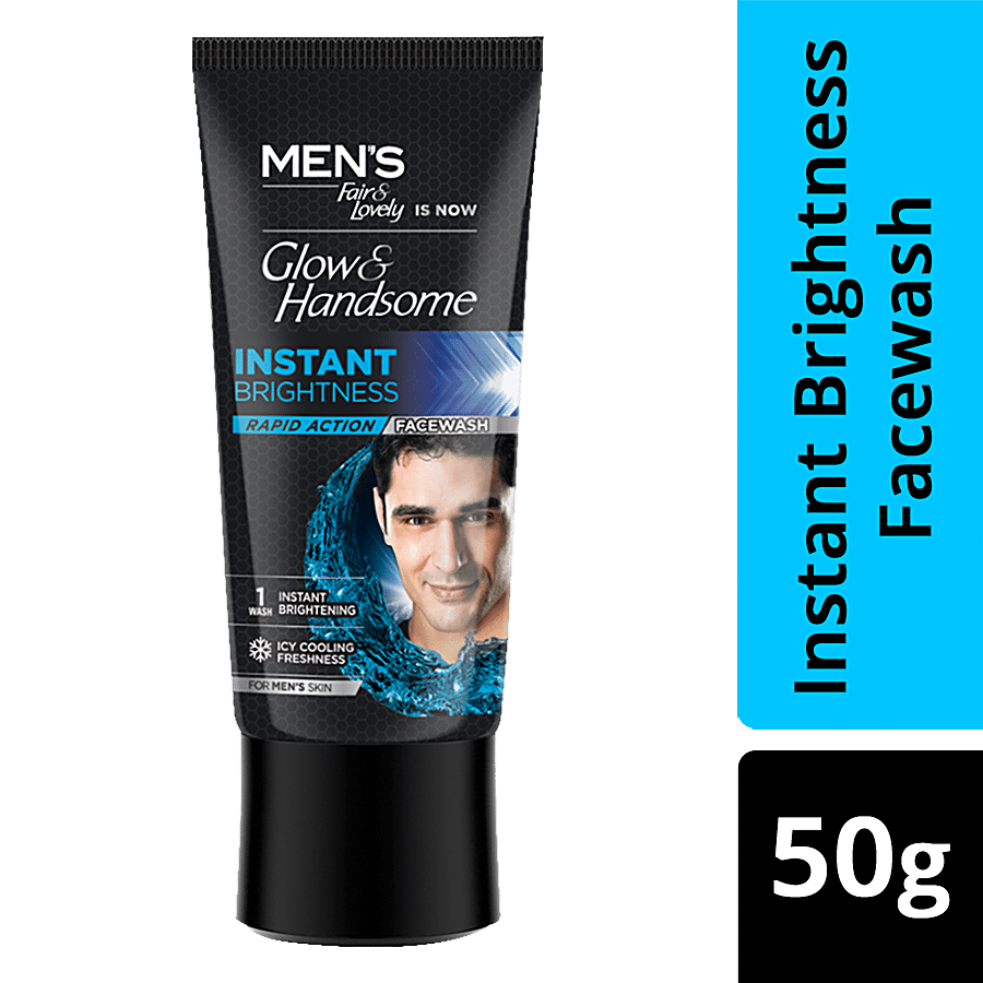 Glow & Handsome Instant Brightness Rapid Action Facewash