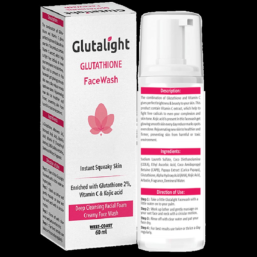 Glutalight Deep Cleansing Face - Glutathione