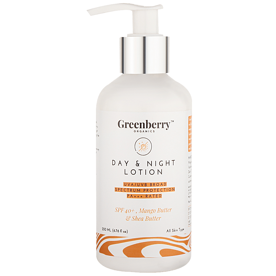 Greenberry Organics Day & Night Lotion