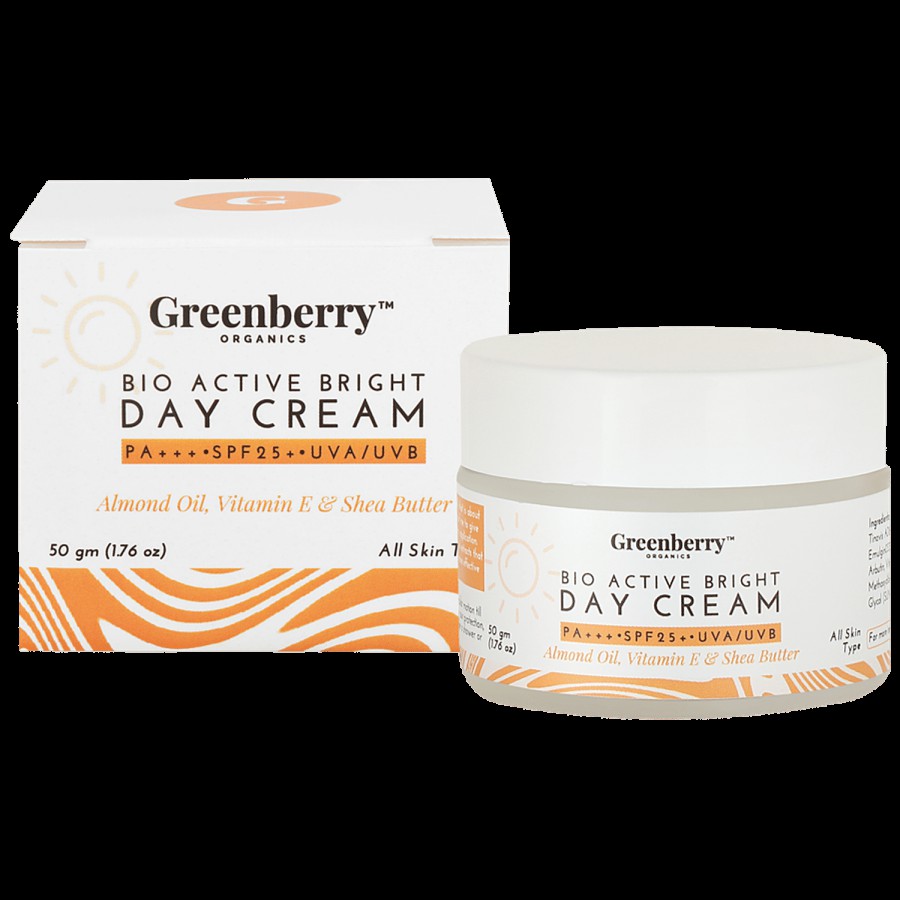 Greenberry Organics Bio Active Bright Day Cream