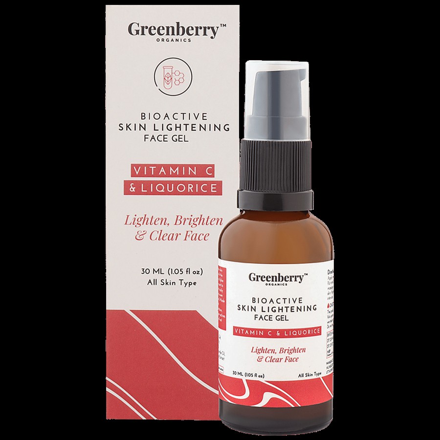 Greenberry Organics Bio Active Skin Lightening Face Gel