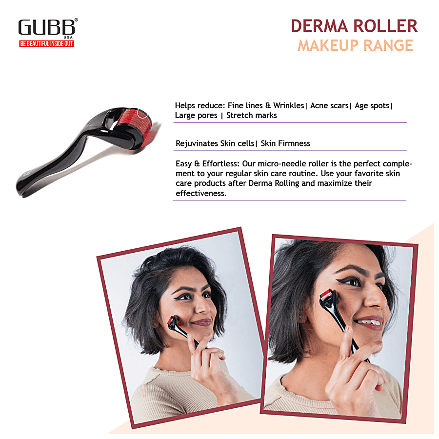 Gubb Derma Roller 0.5MM -  540 Micro Needles