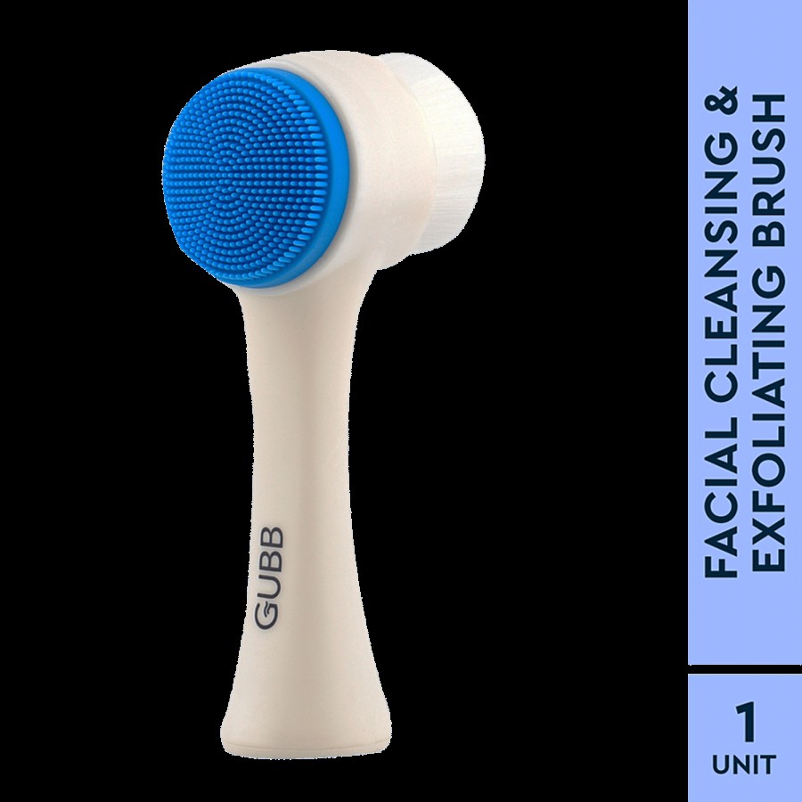 Gubb Silicone Face Cleansing & Exfoliating Brush - Flexible