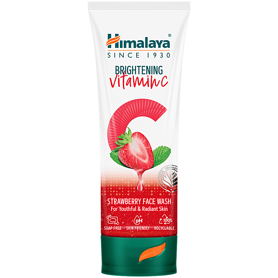 Himalaya Brightening Vitamin C Strawberry Face Wash