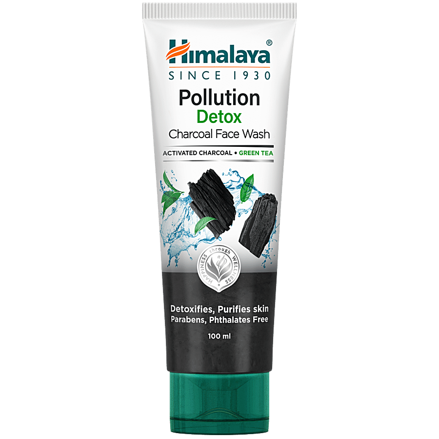 Himalaya Pollution Detox Charcoal Face Wash