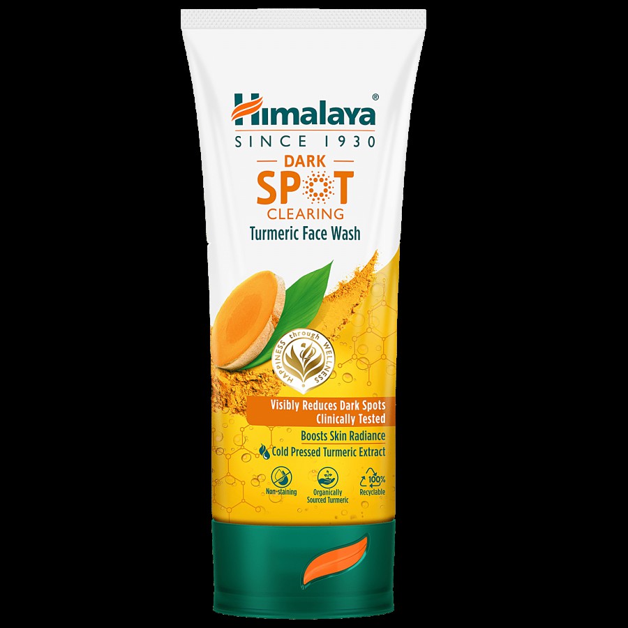 Himalaya Dark Spot Clearing Turmeric Face Wash