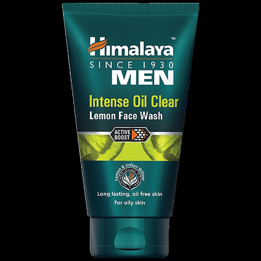 Himalaya Men Intense Oil Clear Lemon Face Wash