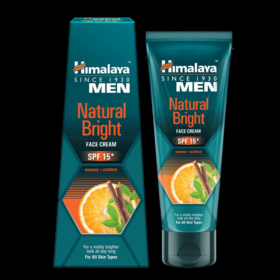 Himalaya Men Natural Bright Face Cream SPF 15