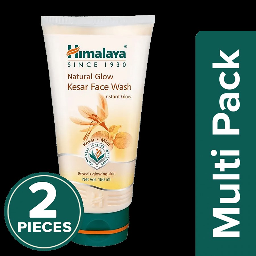 Himalaya Natural Glow Kesar Face Wash 150 ml