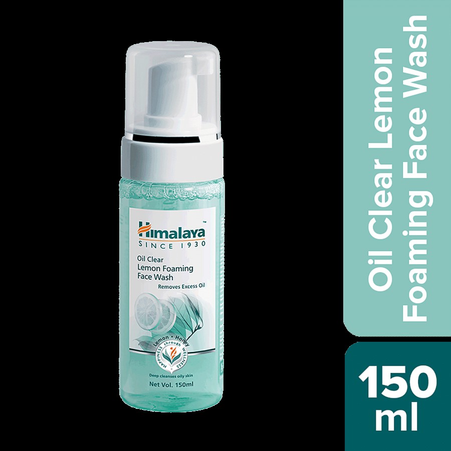 Himalaya Oil Clear Lemon Foaming Face Wash