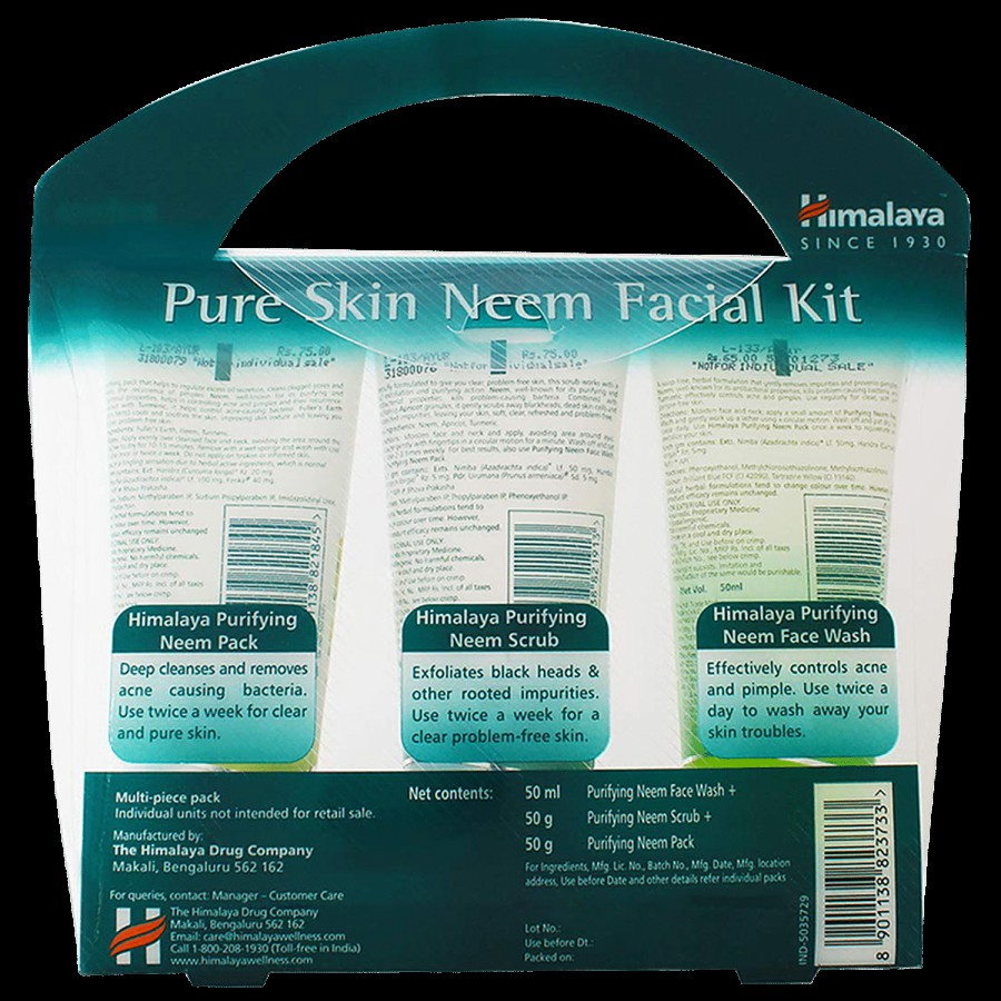 Himalaya Pure Skin Neem Facial Kit