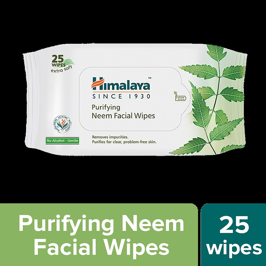 Himalaya Purifying Facial Wipes - Neem