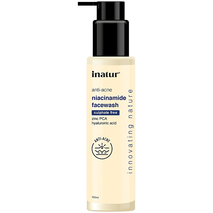 INATUR  Anti-acne Niacinamide Face Wash - Zinc