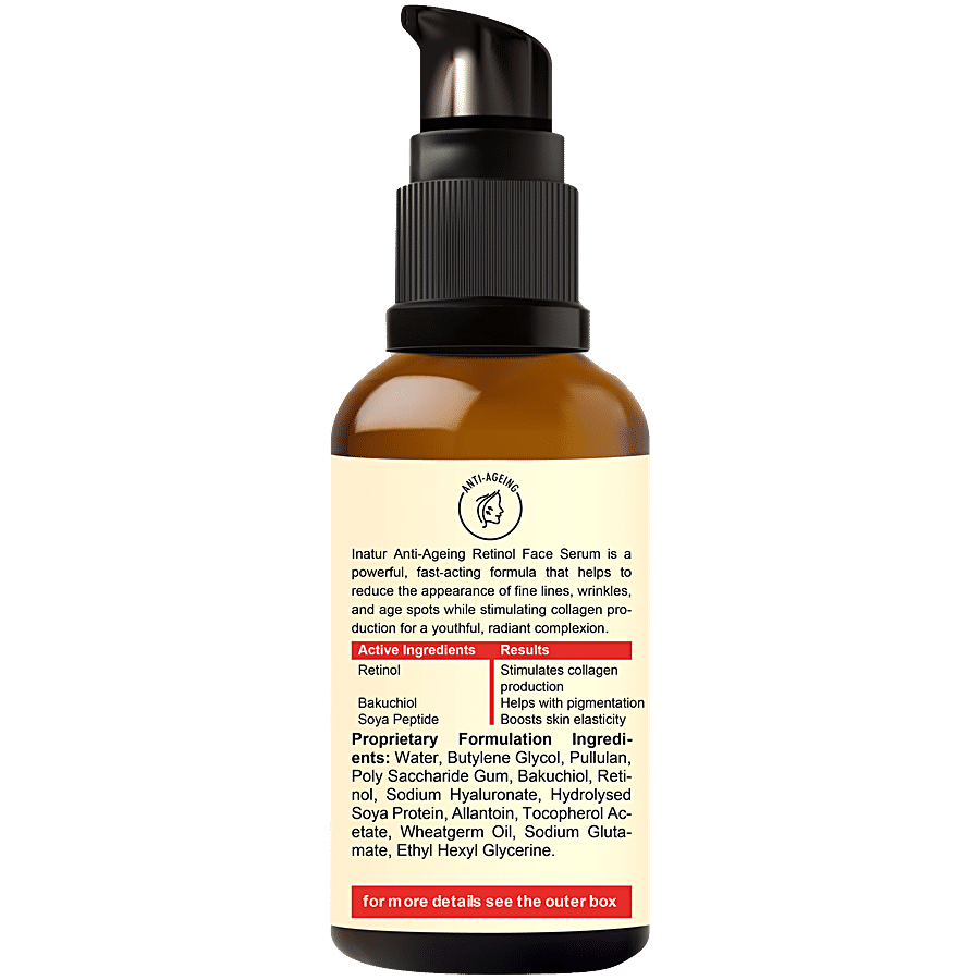 INATUR  Anti-ageing Retinol Face Serum