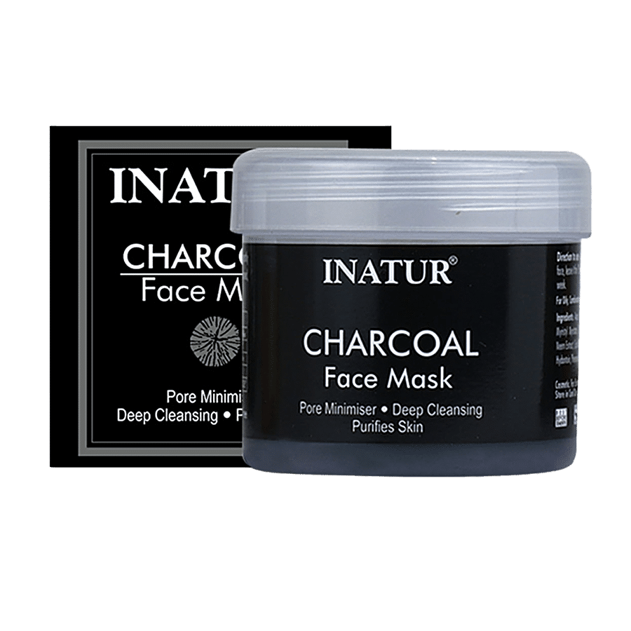 INATUR  Charcoal Face Mask