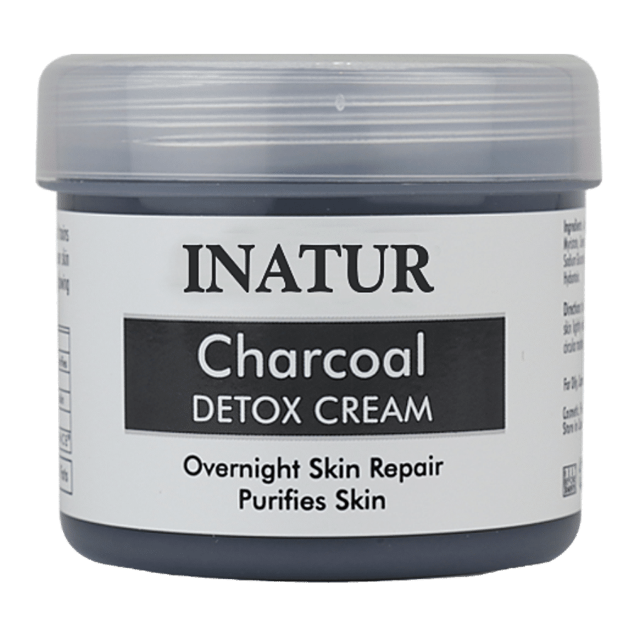 INATUR  Detox Cream - Charcoal