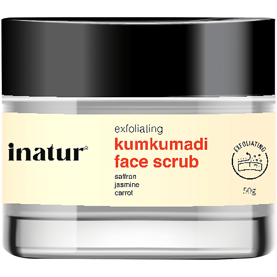 INATUR  Exfoliating Kumkumadi Face Scrub