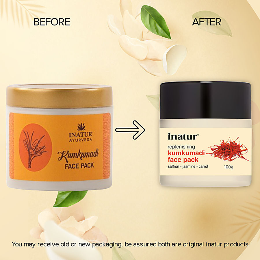 INATUR  Kumkumadi Face Pack - Provides Radiant Skin