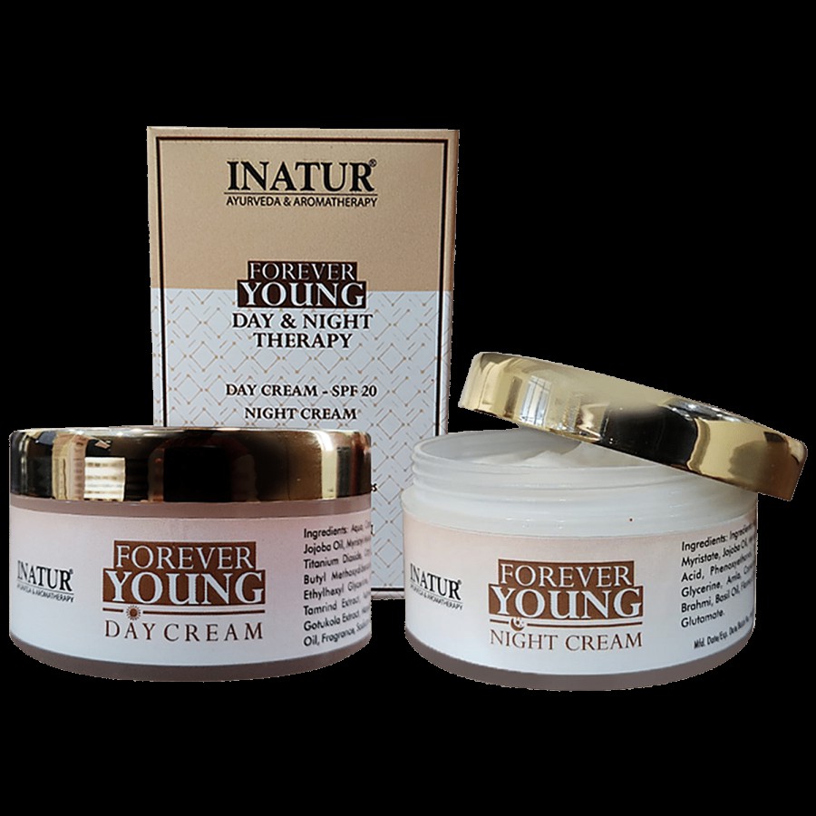 INATUR  Forever Young Day & Night Therapy Face Cream