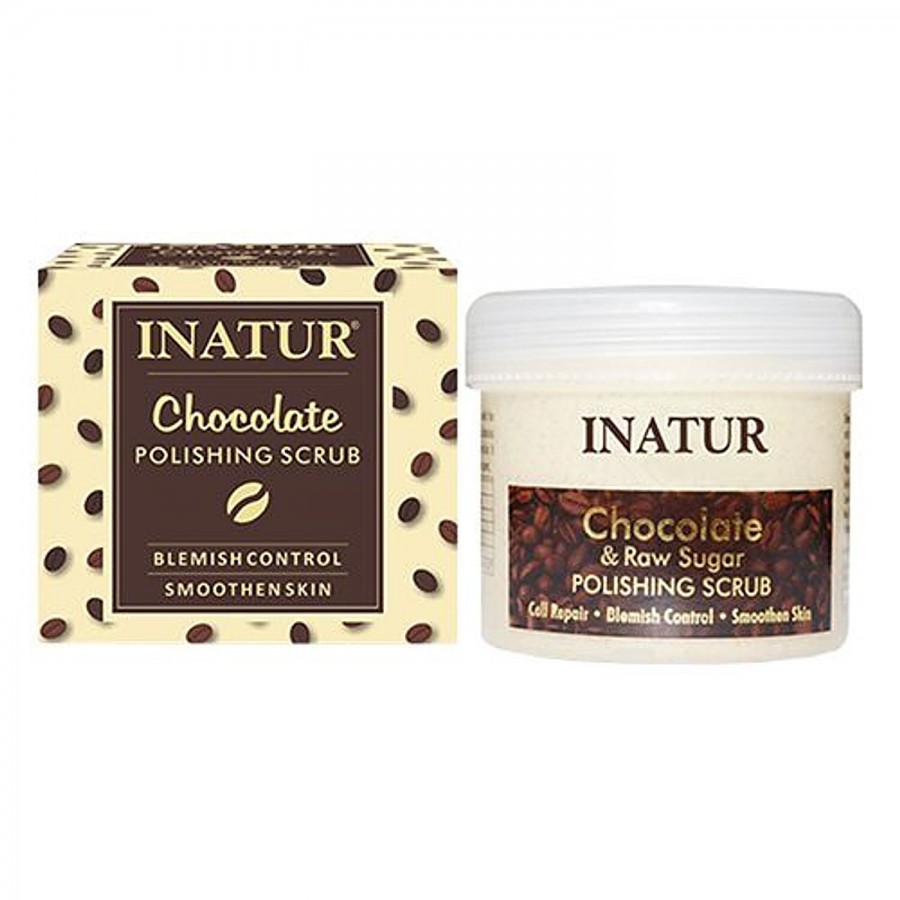 INATUR  Polishing Scrub - Chocolate & Raw Sugar