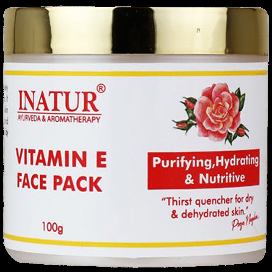 INATUR  Vitamin E Face Pack