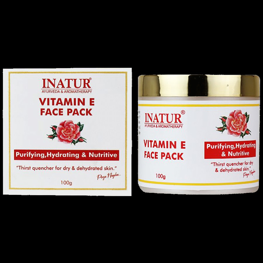 INATUR  Vitamin E Face Pack