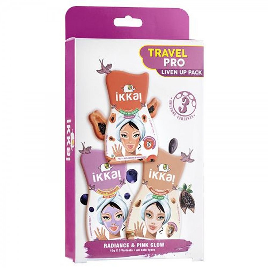 Ikkai Travel Pro Face Mask - 3 Awesome Variants