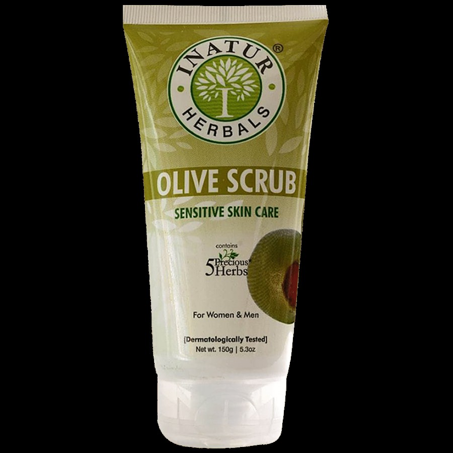 Inatur Face Scrub - Olive