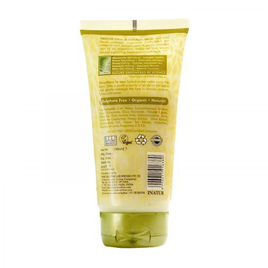 Inatur Face Wash - Olive & Oat