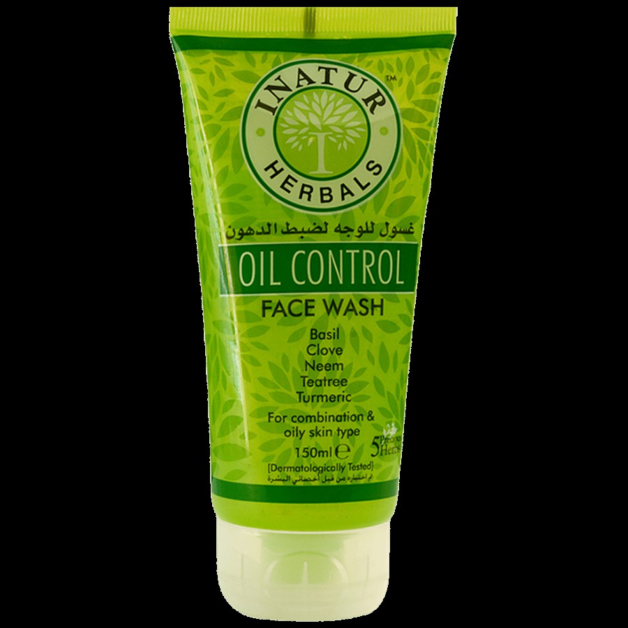 Inatur Oil Control Face Wash - TeaTree