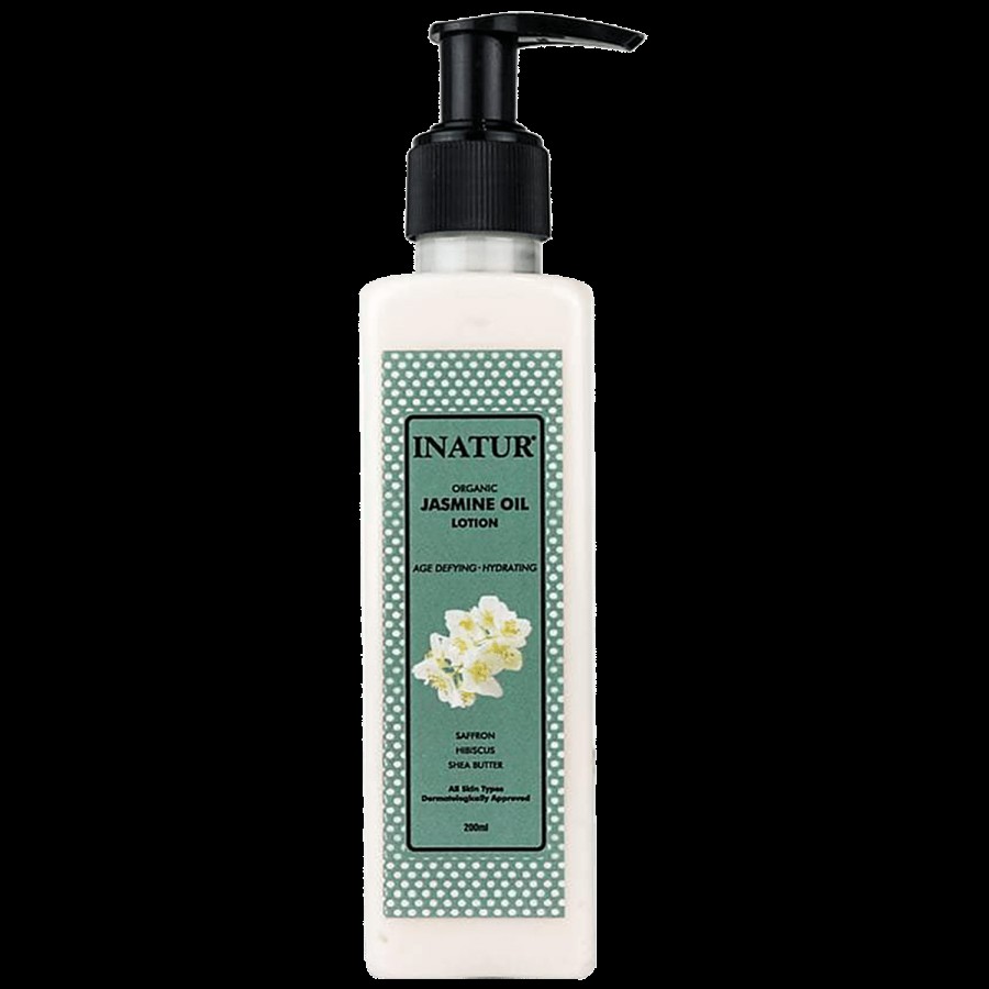 Inatur Organic Age Defying & Hydrating Lotion - Jasmine Oil