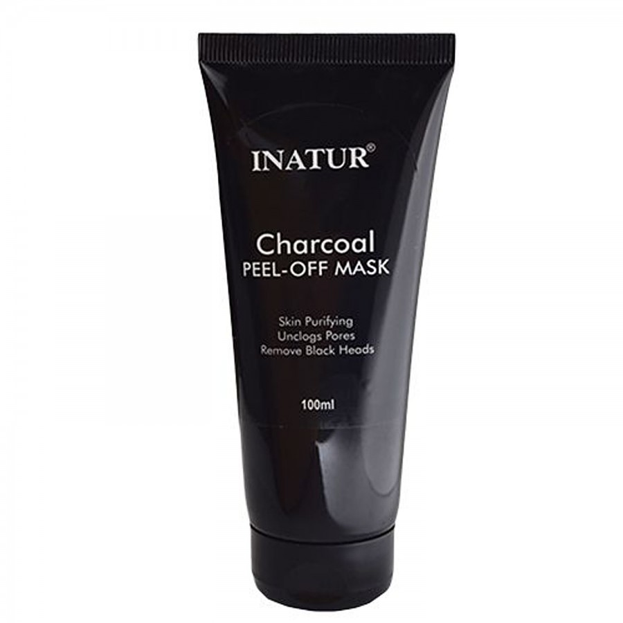 Inatur Peel-Off Face Mask - Charcoal