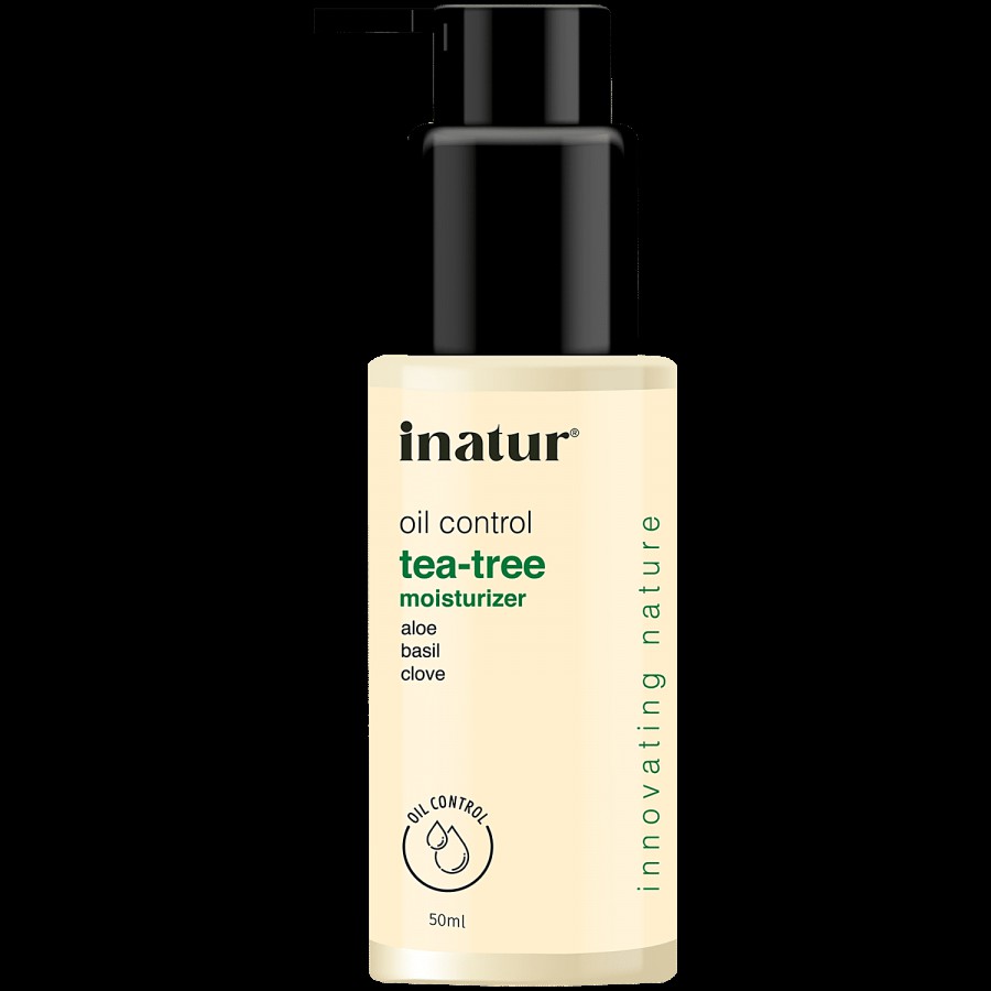 Inatur Tea Tree Moisturiser - Skin Clarifying