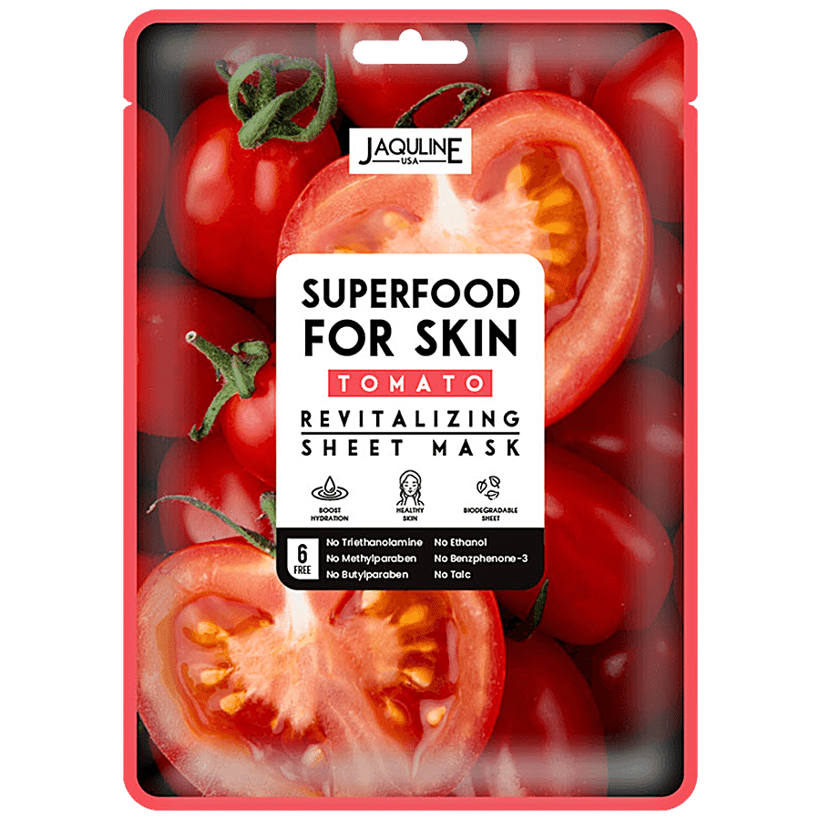 Jaquline USA Superfood Sheet Mask - Tomato