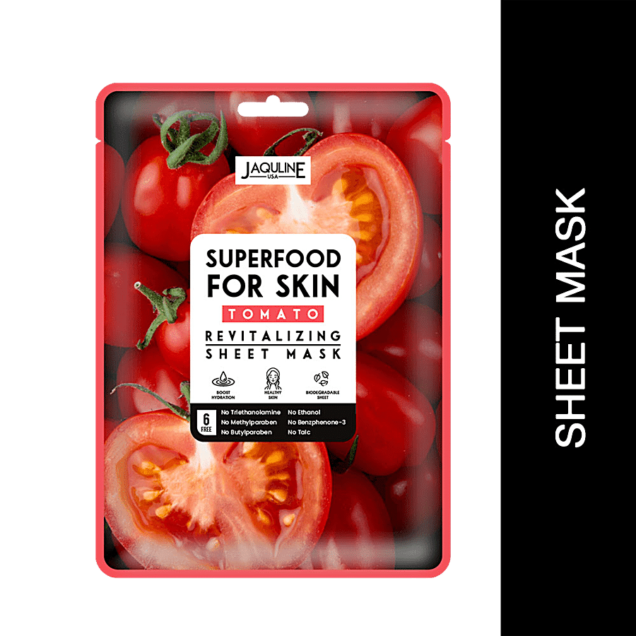 Jaquline USA Superfood Sheet Mask - Tomato