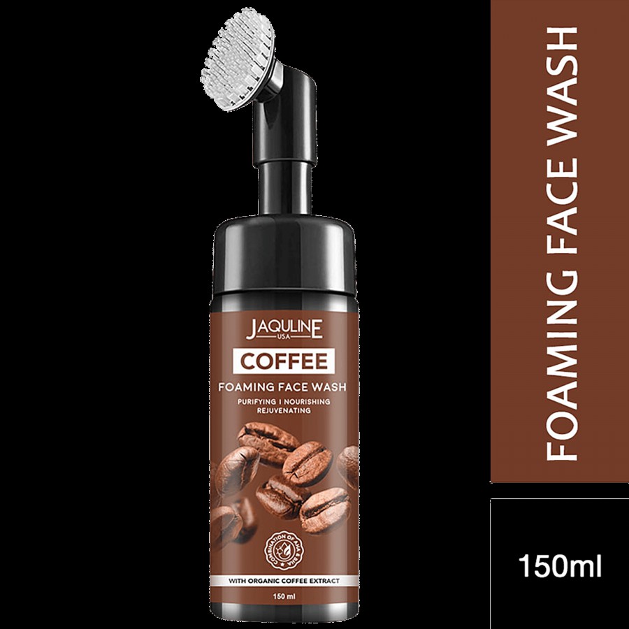 Jaquline USA Coffee Foaming Facewash - Purifying