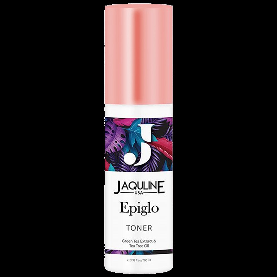 Jaquline USA Epiglo Toner - With Green Tea Extract & Tea Tree Oil