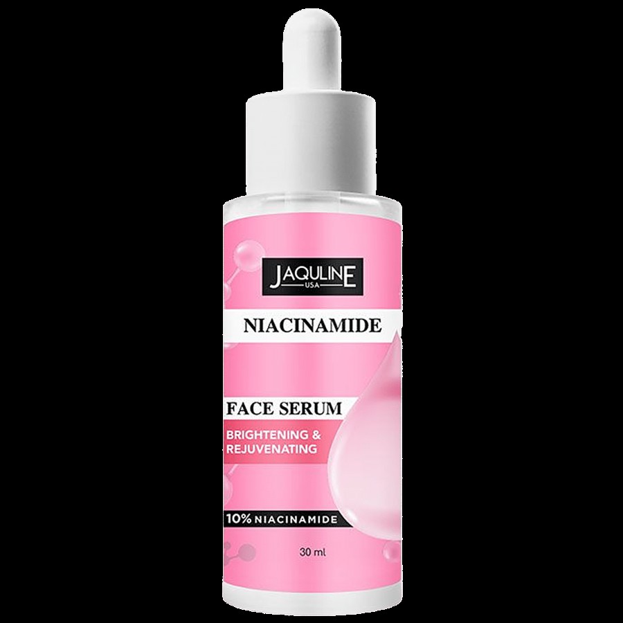 Jaquline USA Niacinamide Face Serum - For Brightening & Rejuvenating Skin