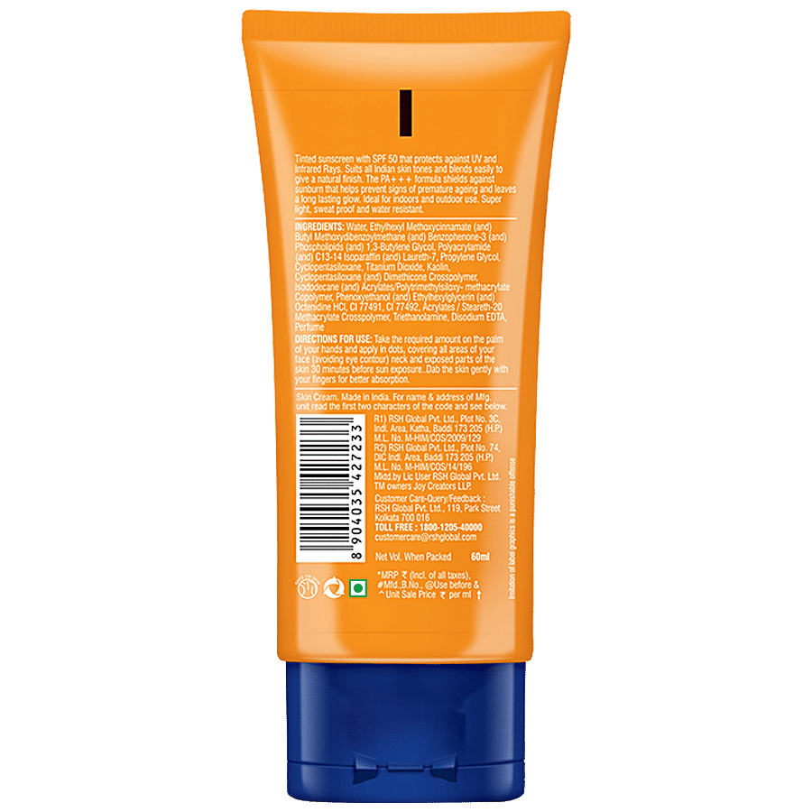 Joy Revivify Hello Sun Tinted Sunscreen - SPF 50