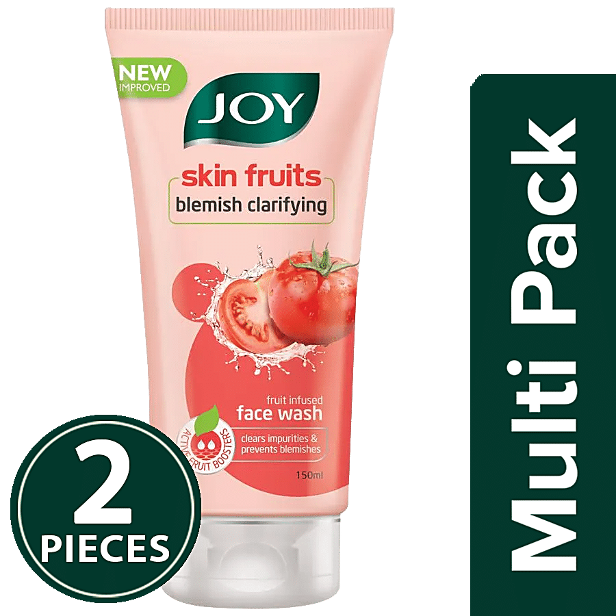 Joy Skin Fruits Blemish Clarifying Tomato Face Wash - Normal to Dry Skin